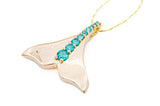Gold Whale Tail