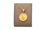 Fine Gold 10 Dollar Coin Pendant