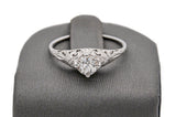 Filigree Diamond Ring